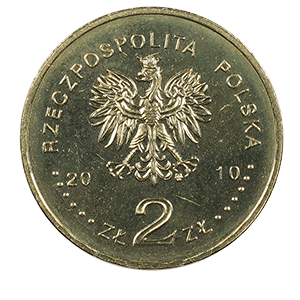 Монета 2 злотых 2010 года «Польская олимпийская сборная в Ванкувере 2010» фото 2