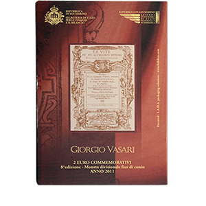 Монета 2 евро 2011 года «Сан-Марино. 500 лет со дня рождения художника Джорджо Вазари» фото 2